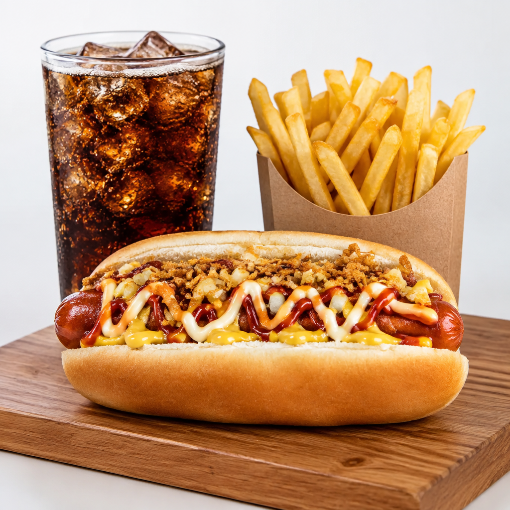 Combo hot dog